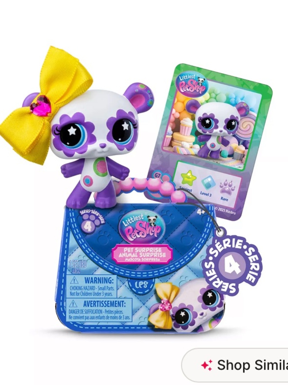 Littlest Pet Shop Series 4 Pet Surprise Bundle of (6) NWT